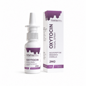 a bottle of adaptog Oxytocin